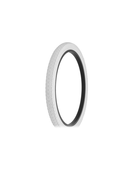 Tire 24 x 2.125 White/White Side Wall HF-133.